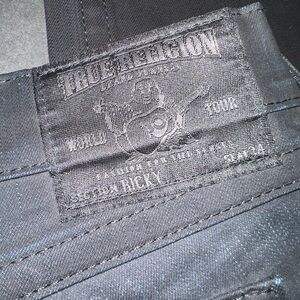 True Religion Black Denim Jeans
